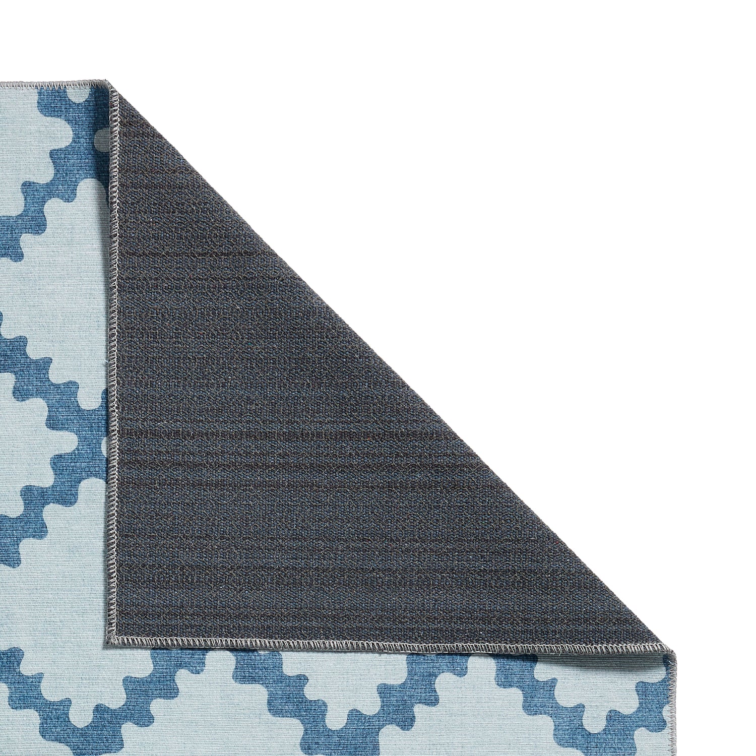 Scion Swithland Denim Washable Runner Rug - Love-Rugs