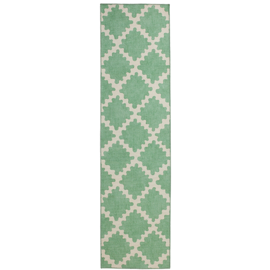 Scion Swithland Evergreen Washable Runner Rug - Love-Rugs
