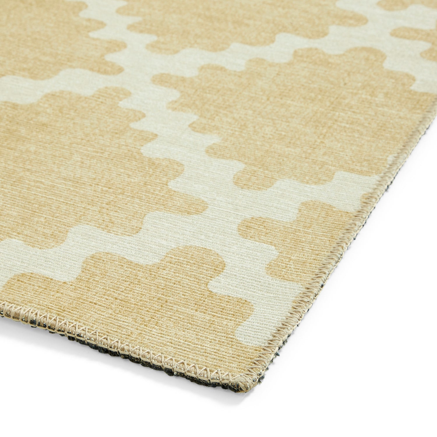 Scion Swithland Wheat Washable Rug - Love-Rugs