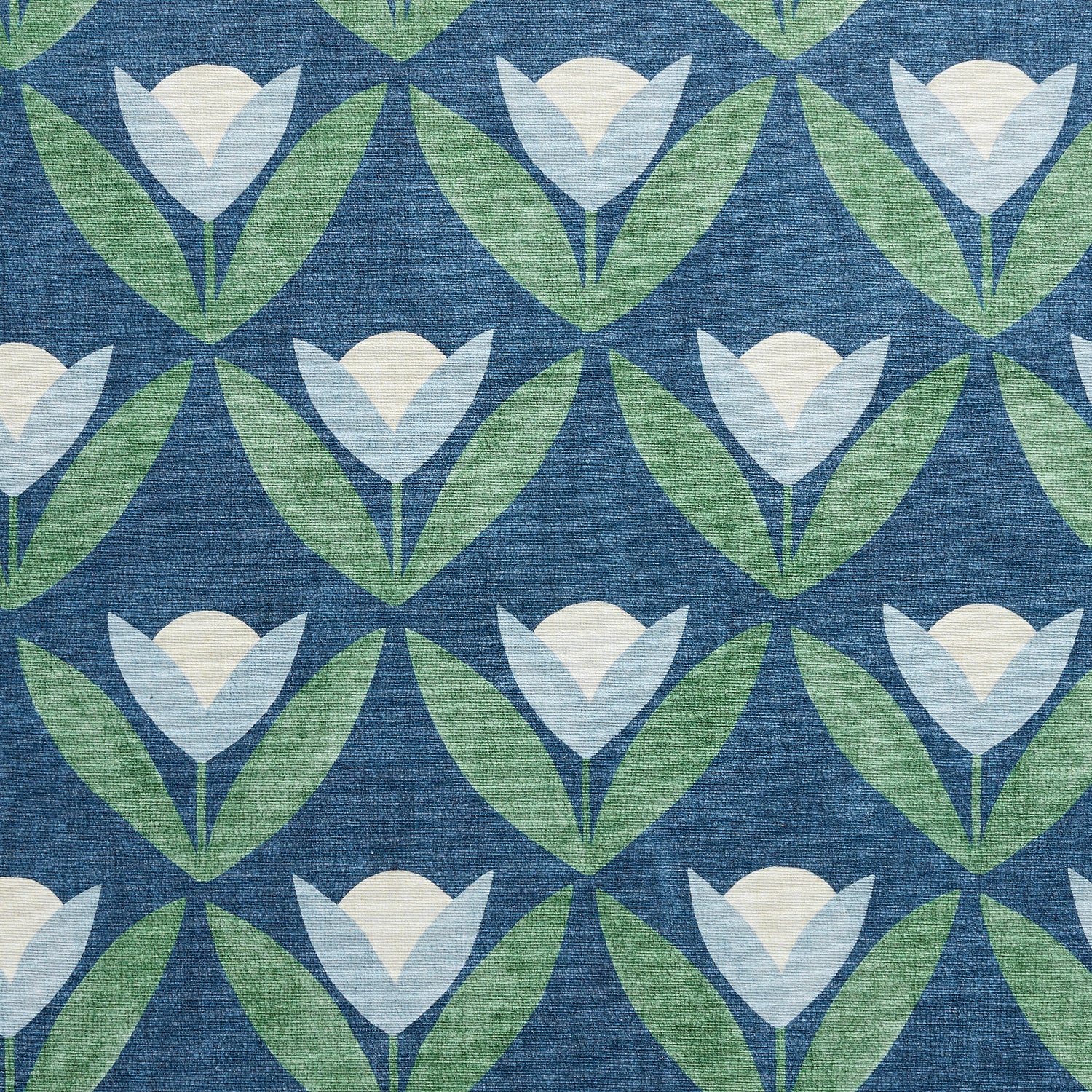 Scion Tulip Trellis Midnight Washable Rug - Love-Rugs