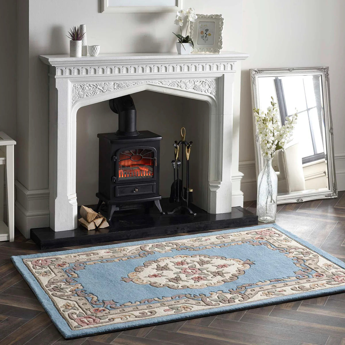Shensi Blue Rug - Love-Rugs