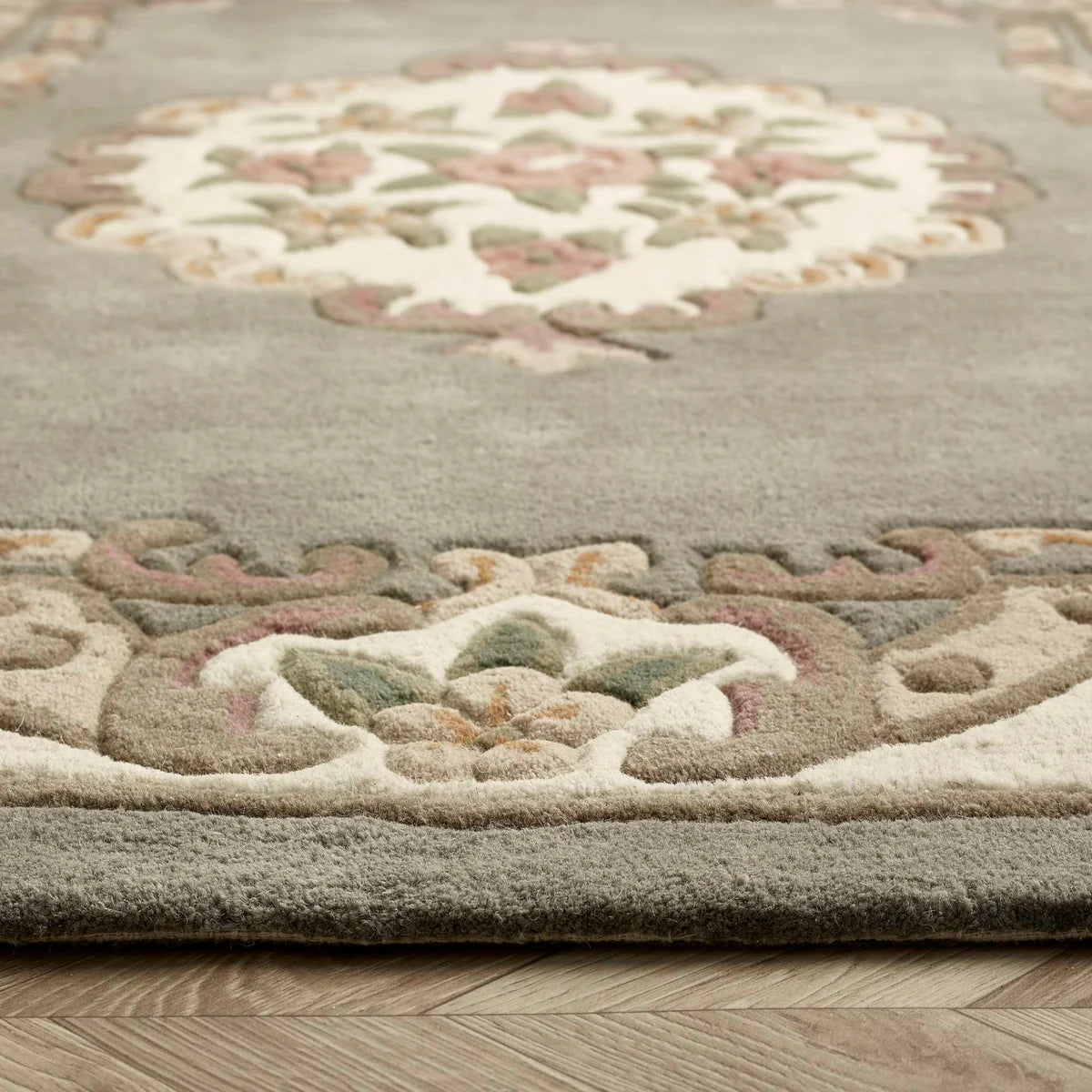 Shensi Grey Runner Rug - Love-Rugs