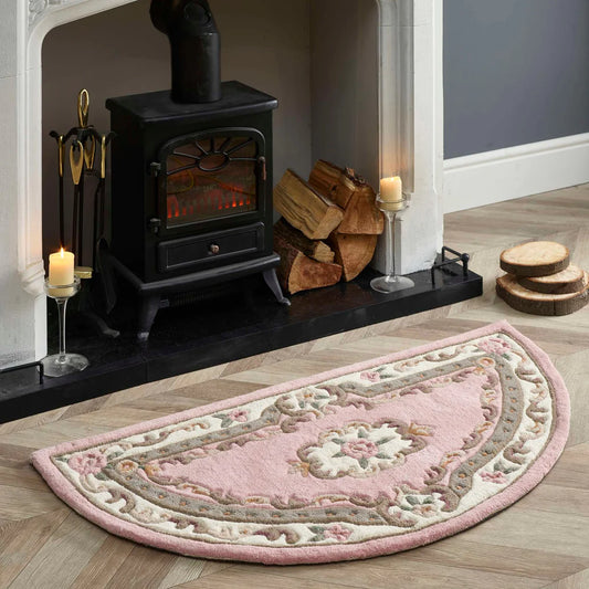 Shensi Pink Half-Moon Rug - Love-Rugs alternate image