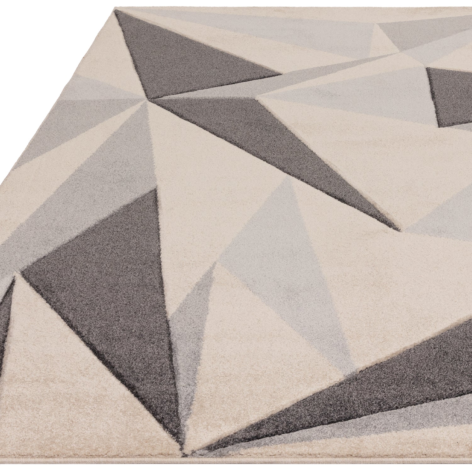 Sketch SK21 Kaleidoscope Grey Rug - Love-Rugs