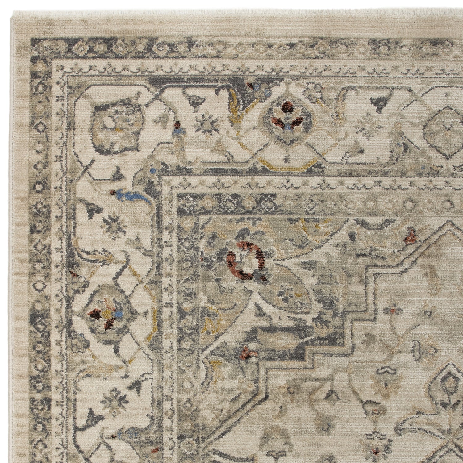 Sovereign Ash Medallion Rug - Love-Rugs