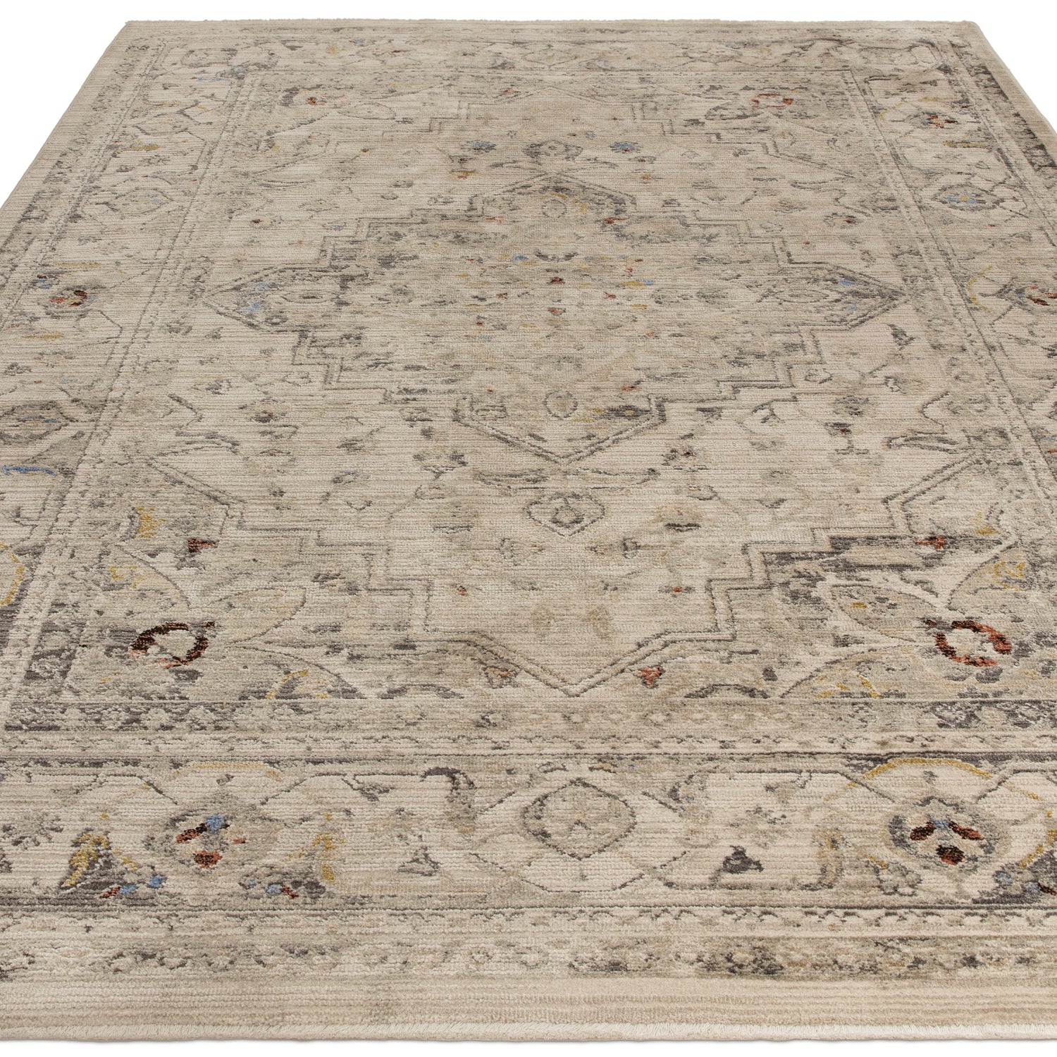 Sovereign Ash Medallion Rug - Love-Rugs