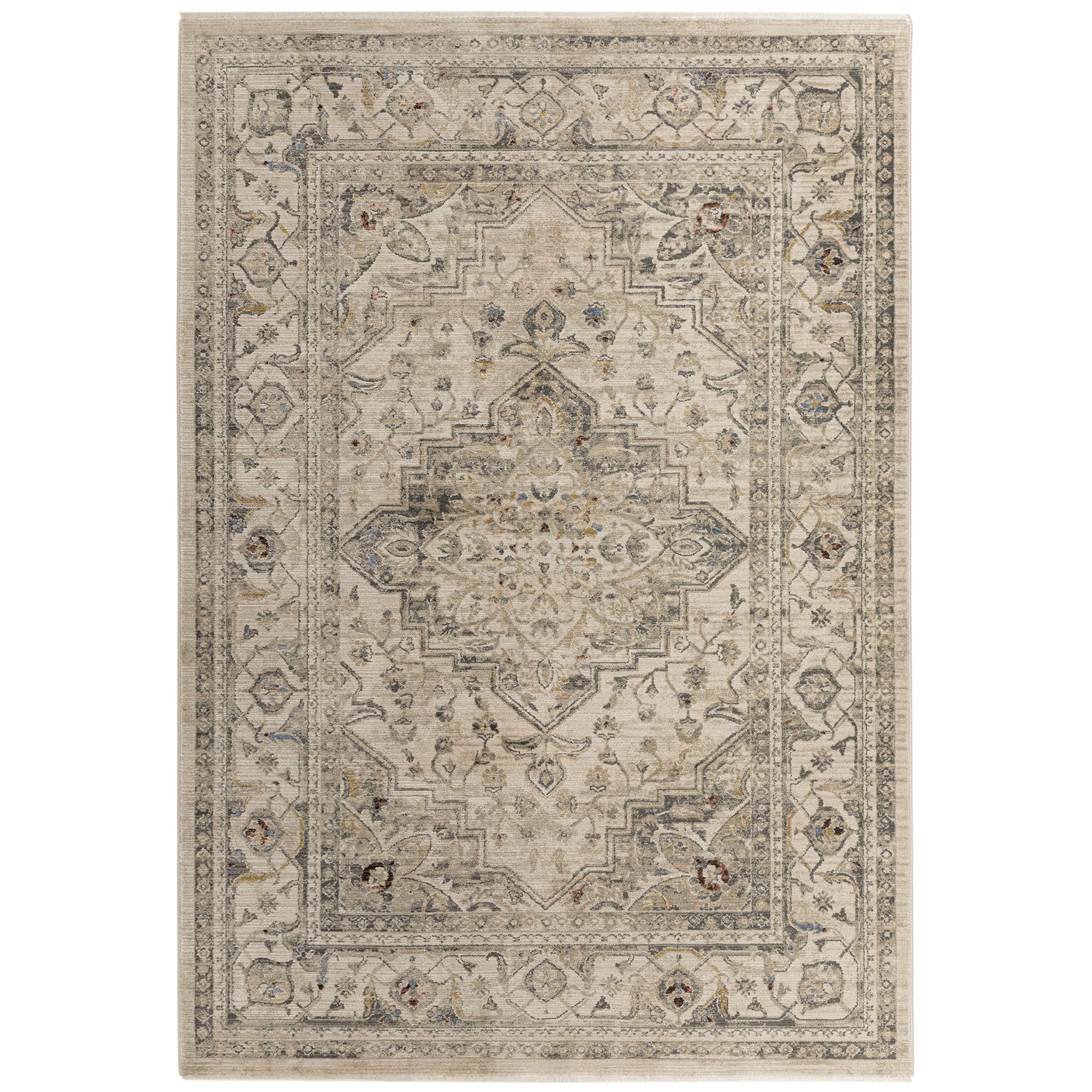 Sovereign Ash Medallion Rug - Love-Rugs