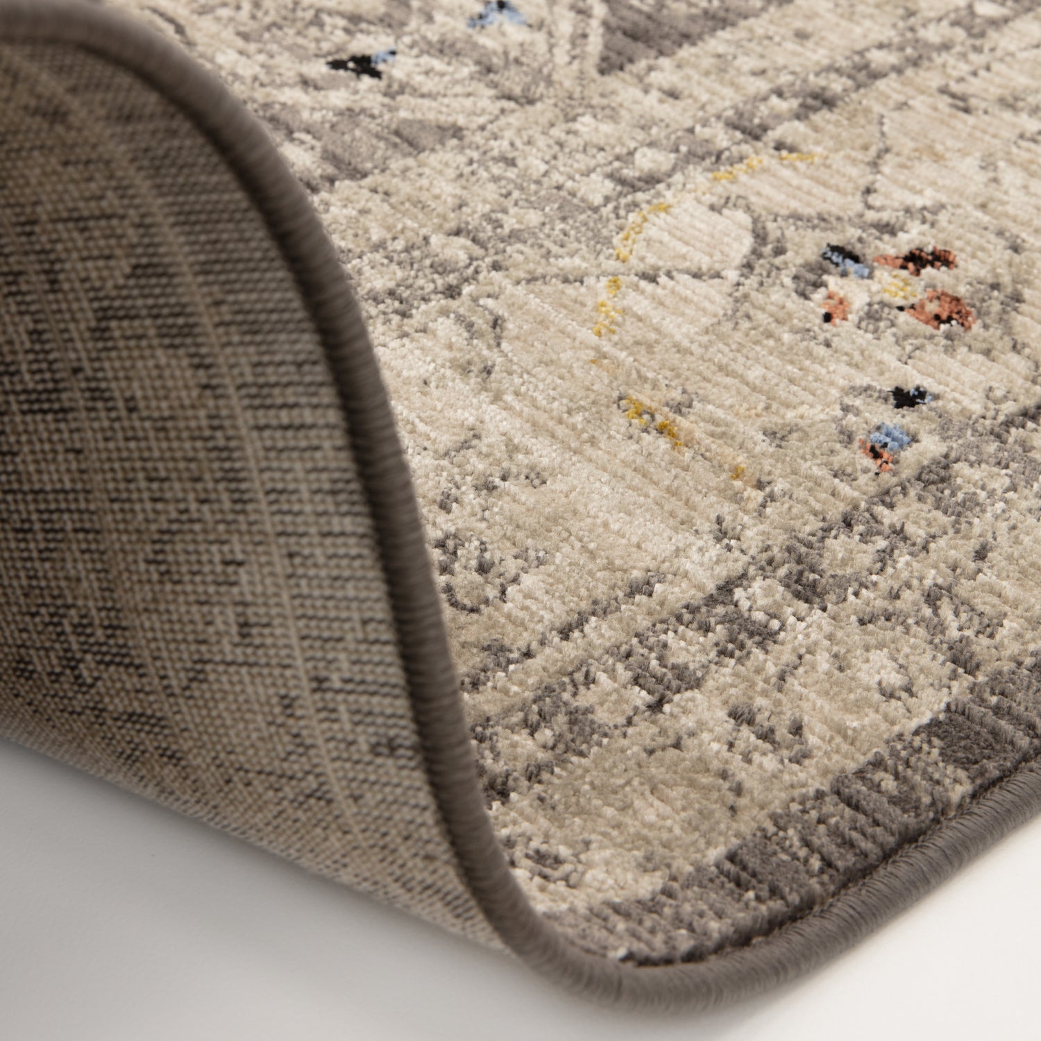 Sovereign Charcoal Medallion Rug - Love-Rugs
