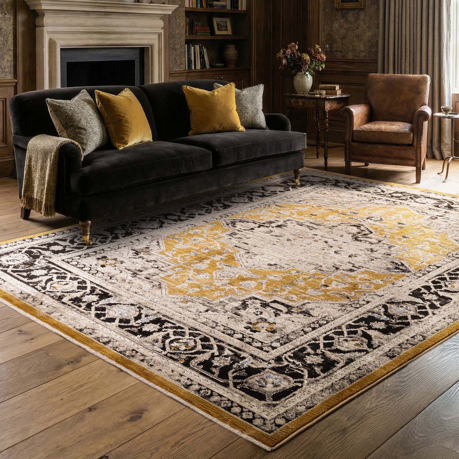Sovereign Gold Medallion Rug - Love-Rugs