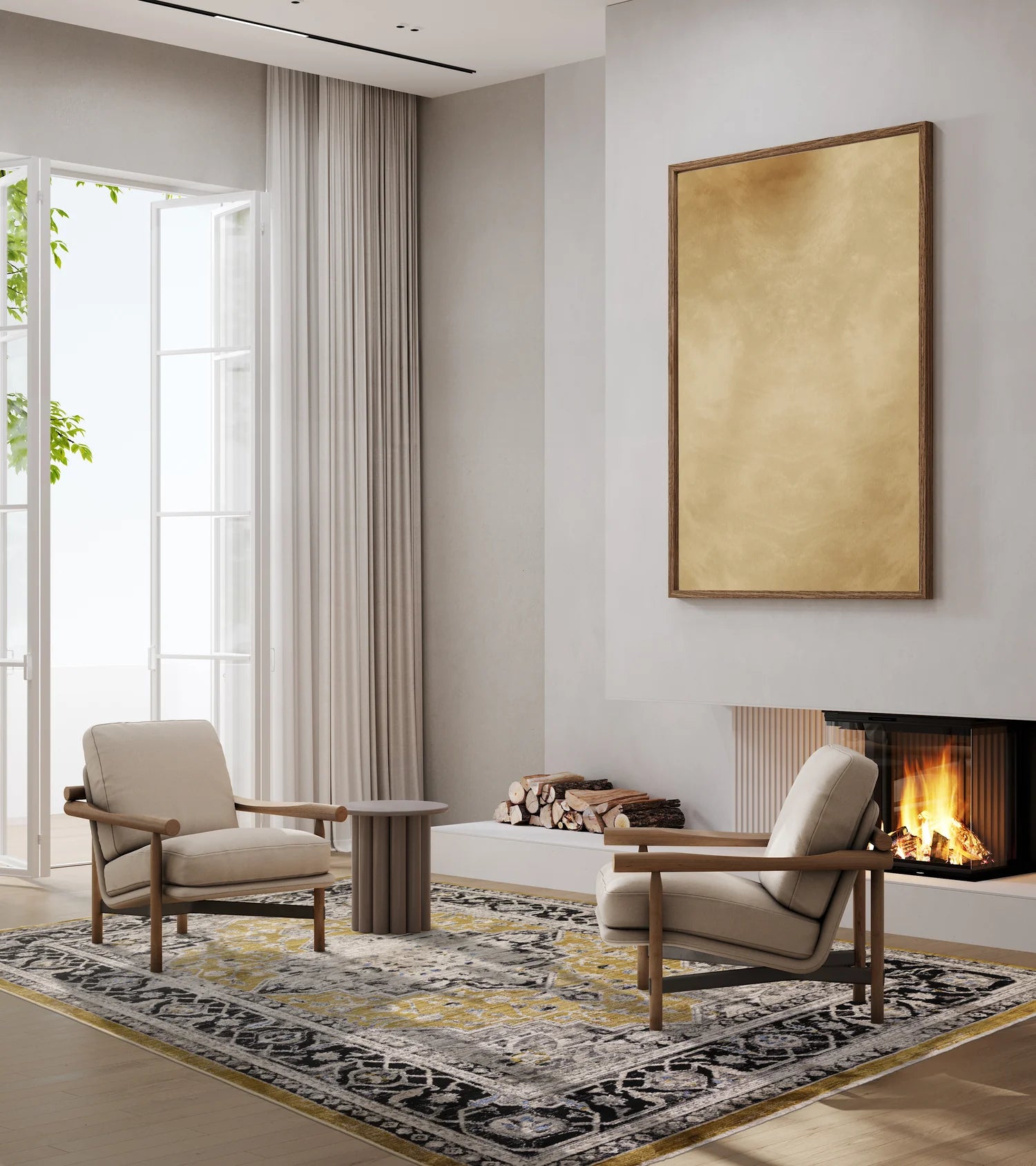 Sovereign Gold Medallion Rug - Love-Rugs