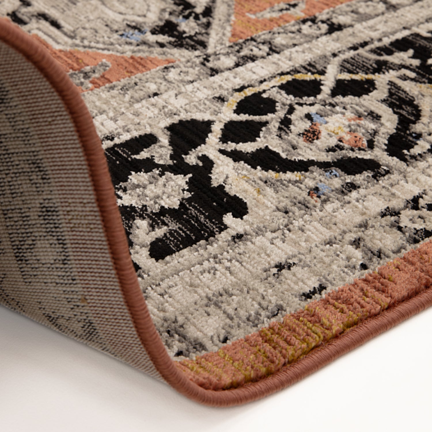 Sovereign Terracotta Medallion Rug - Love-Rugs