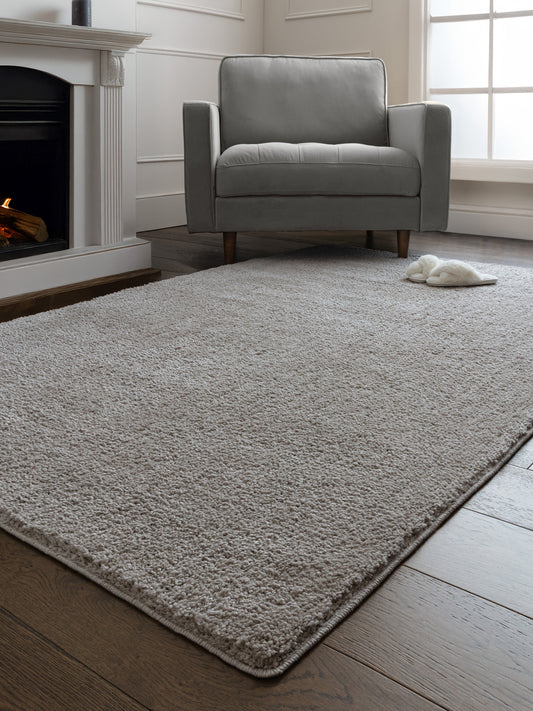 Super Snug Washable Light Grey Rug - Love-Rugs alternate image