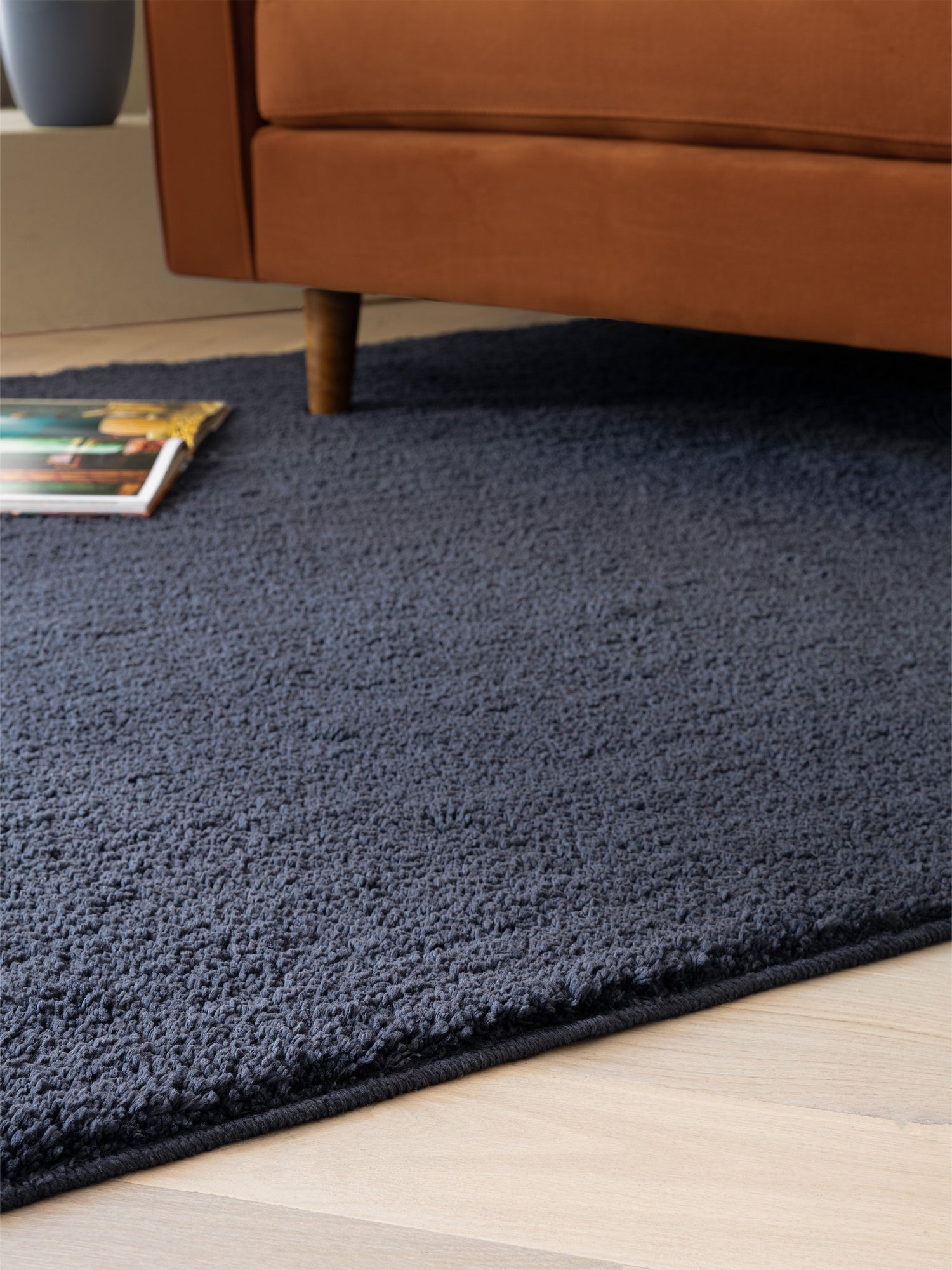 Super Snug Washable Navy Rug - Love-Rugs