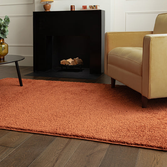 Super Snug Washable Rust Rug - Love-Rugs alternate image