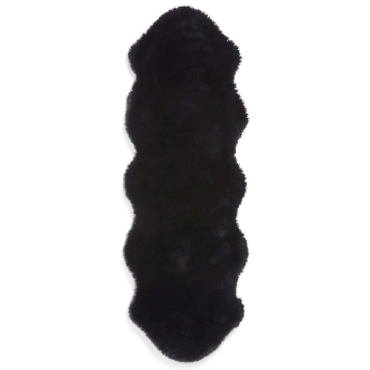 Love-Rugs Super Teddy Black Double Sheepskin Rug alternate image