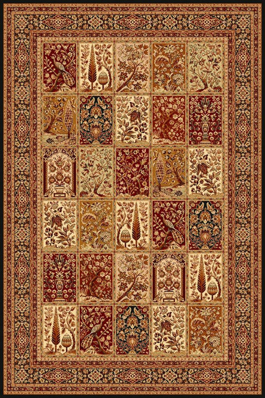 Brintons Isfahan Timor Black Rug