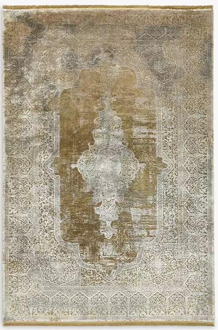 Toros Overdyed Mink Medallion Rug
