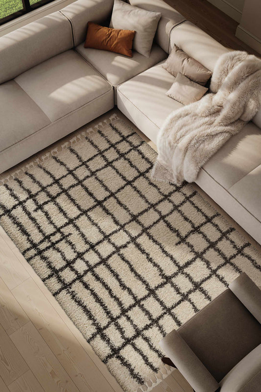 Twilight 039-0002-6933 Berber Fringed Rug - Love-Rugs alternate image