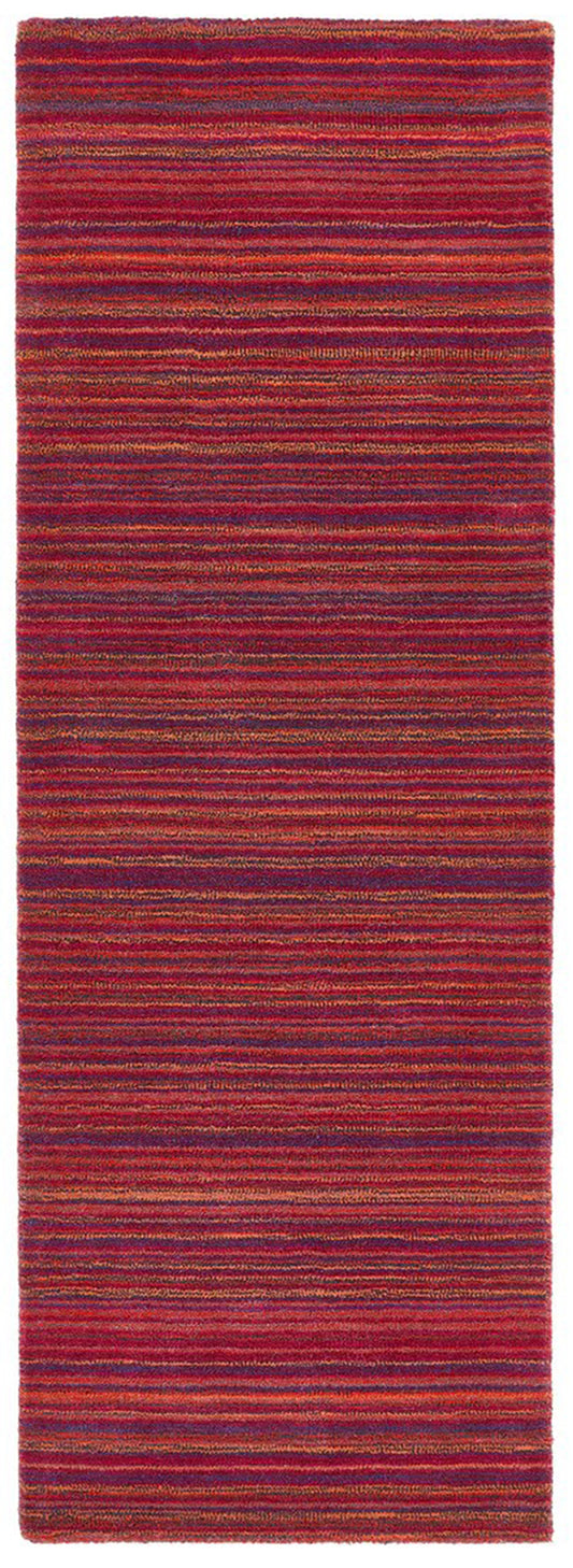 Fine Stripes Purple / Pink Runner Rug