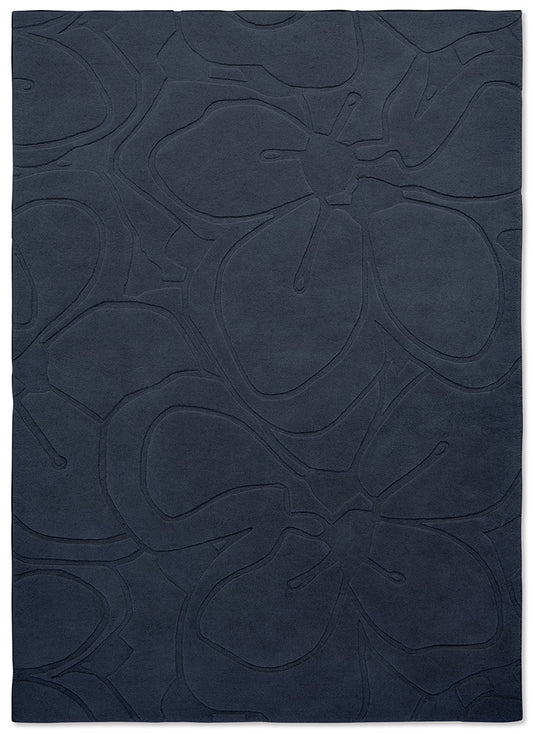 Ted Baker Romantic Magnolia Dark Blue 162708 Rug