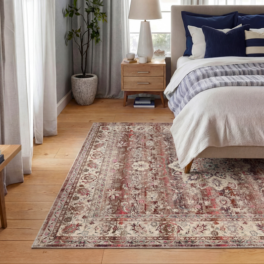 Nourison Vintage Kashan VKA01 Red Rug alternate image