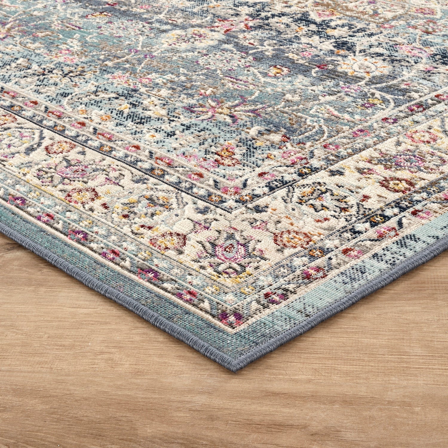 Nourison Vintage Kashan VKA01 Blue Rug