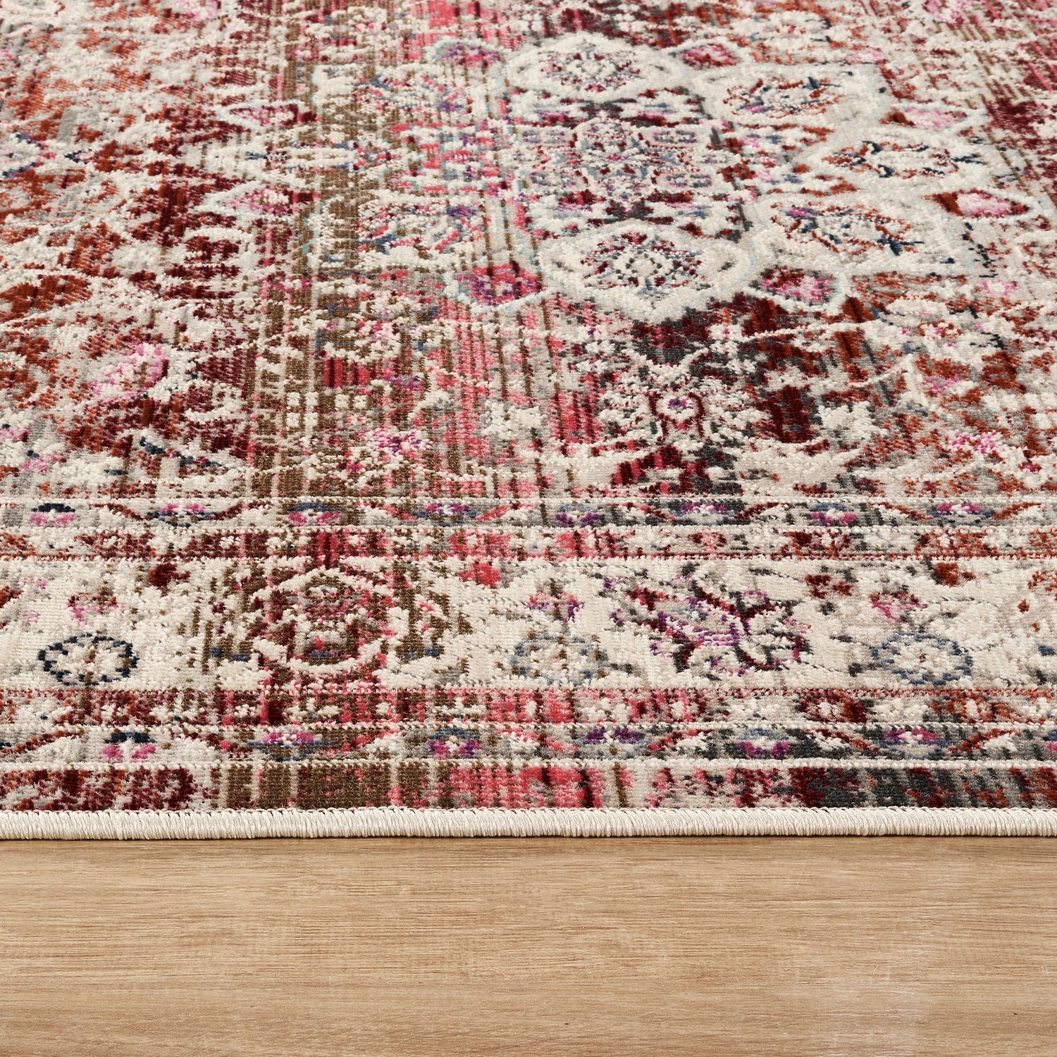 Nourison Vintage Kashan VKA01 Red Rug