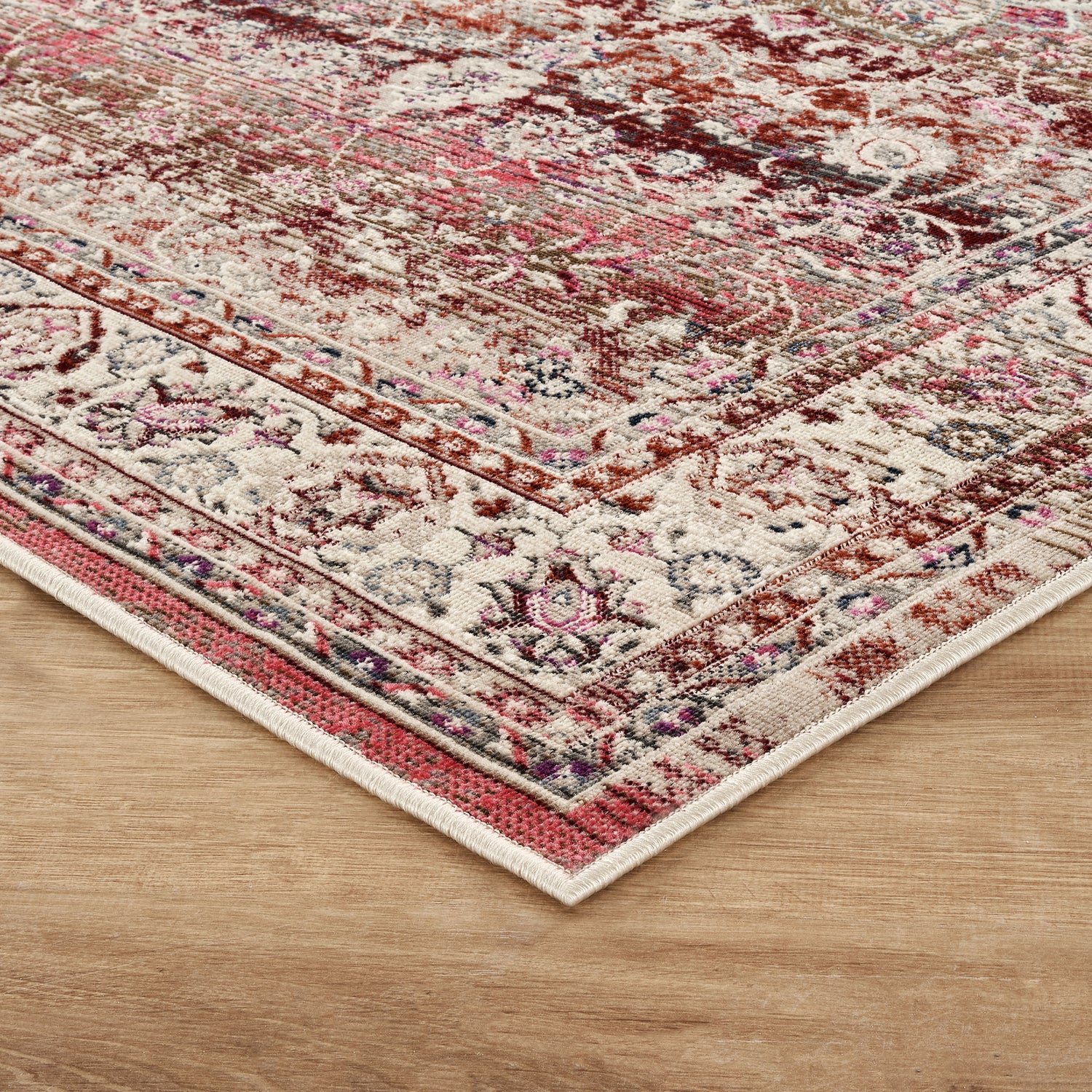 Nourison Vintage Kashan VKA01 Red Rug