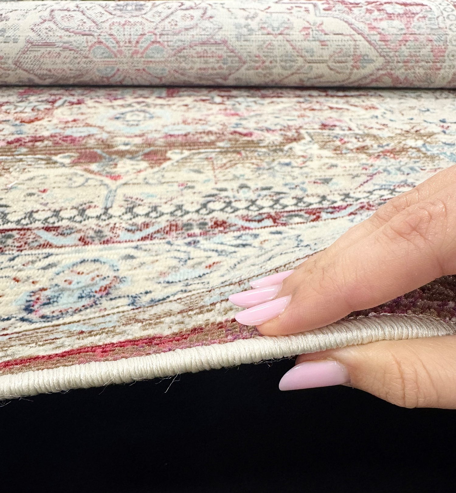 Nourison Vintage Kashan VKA01 Red Rug
