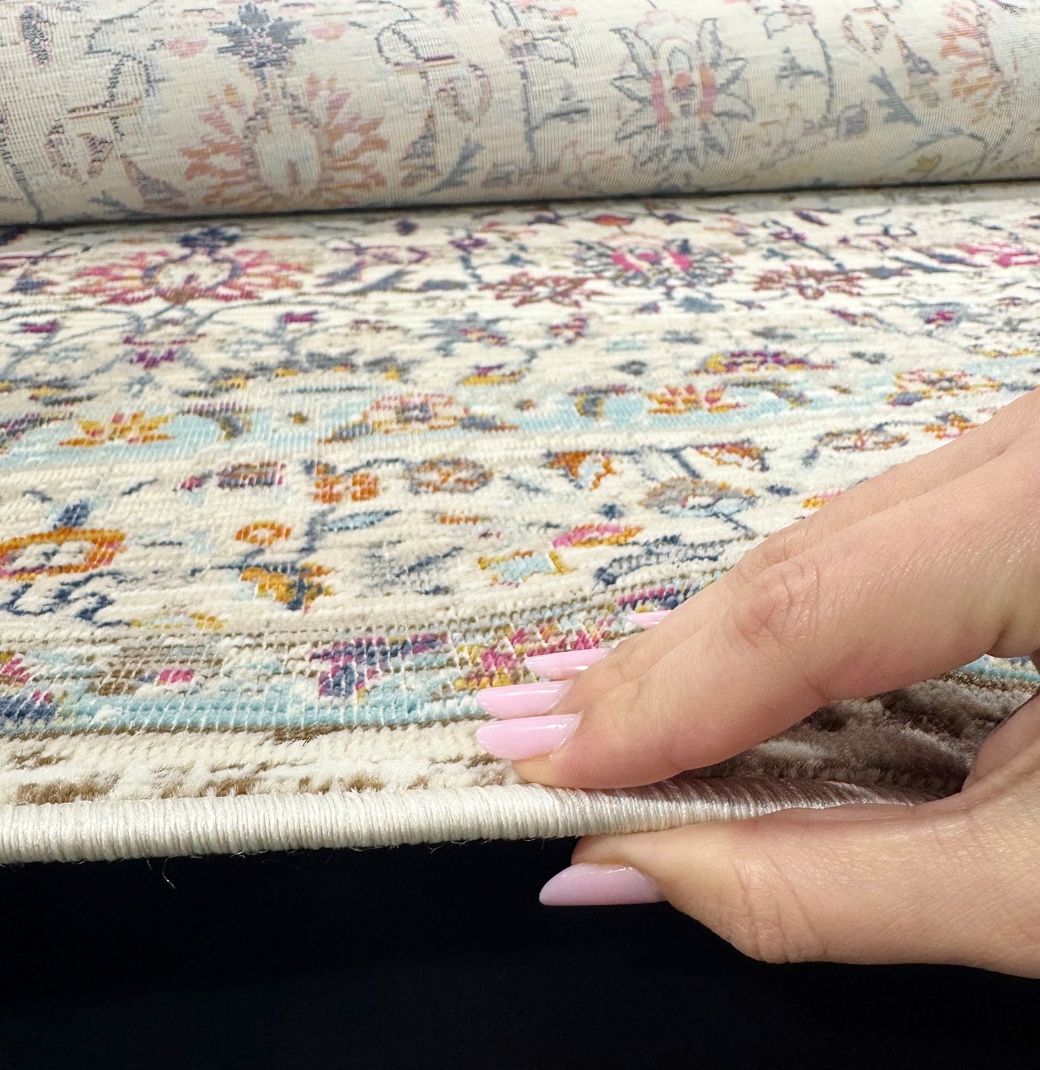 Nourison Vintage Kashan VKA02 Ivory Rug