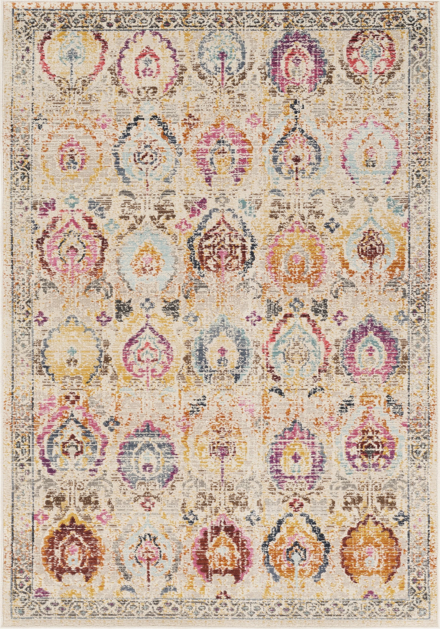 Nourison Vintage Kashan VKA04 Multi Rug