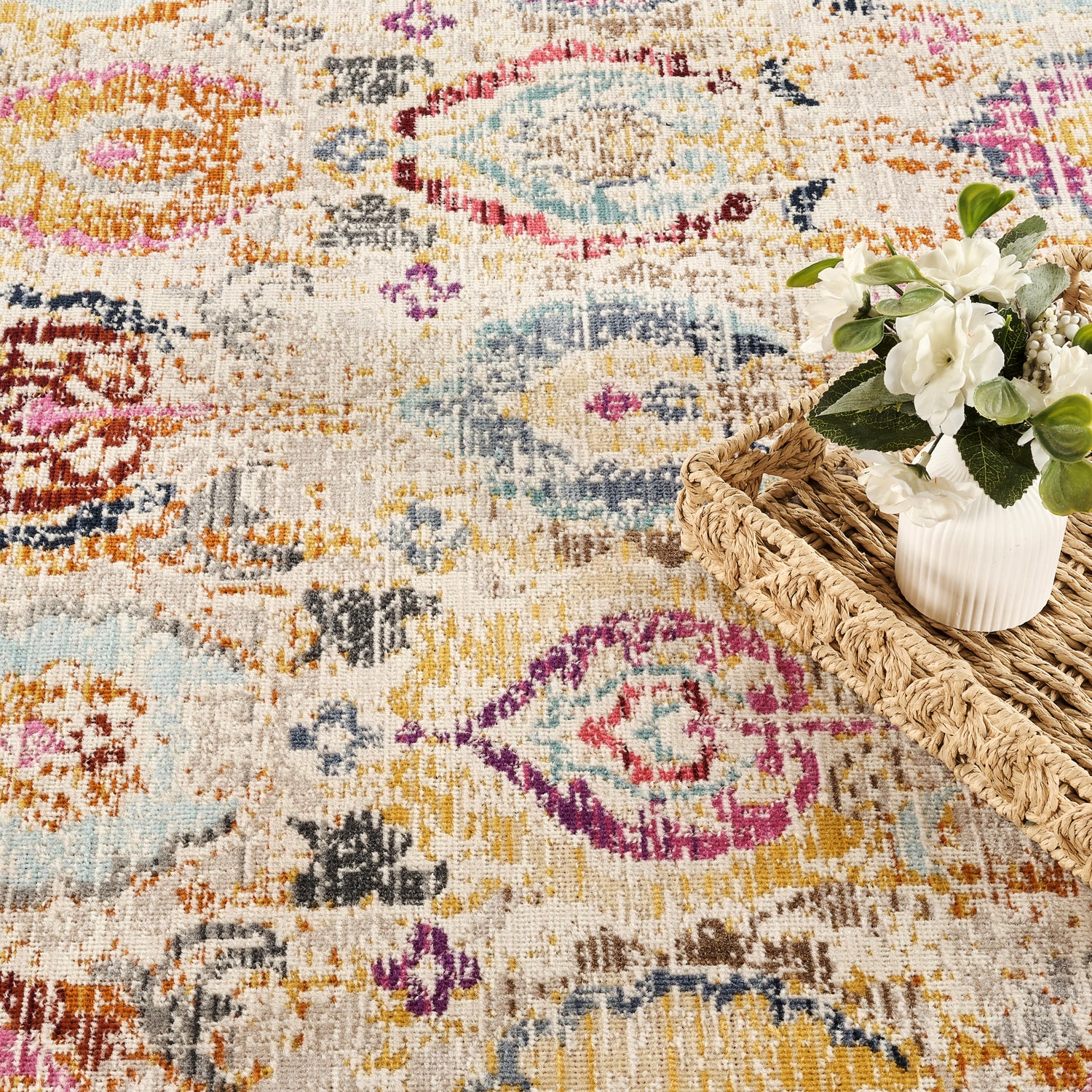 Nourison Vintage Kashan VKA04 Multi Rug