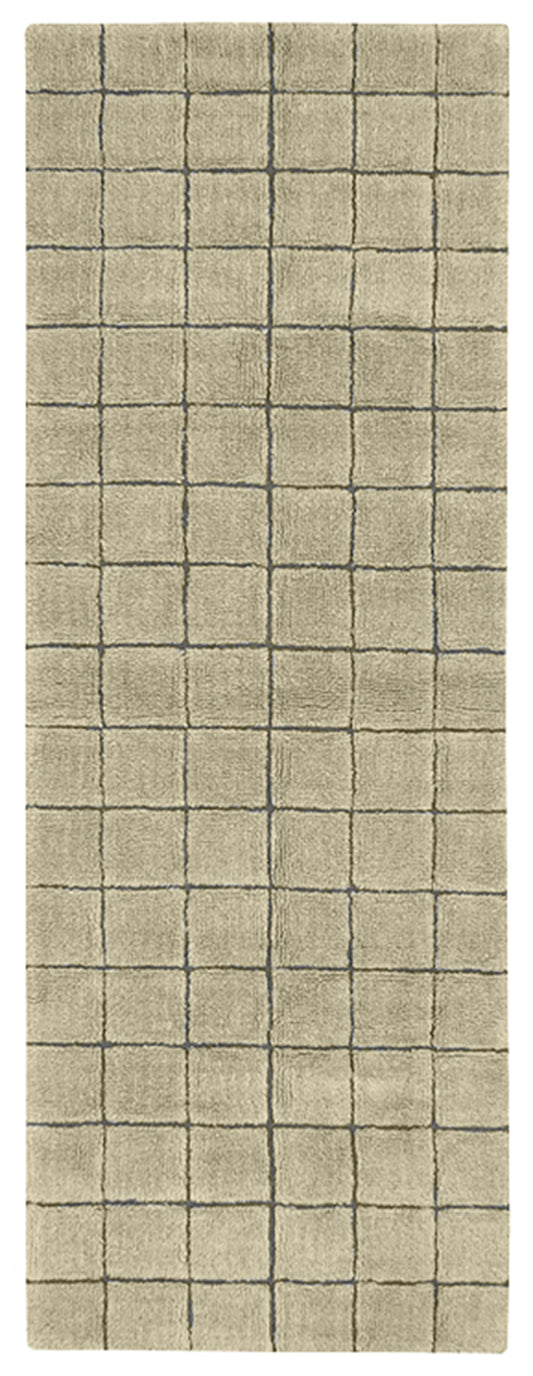 Lorena Canals Woolable Mosaic Moss Runner Rug