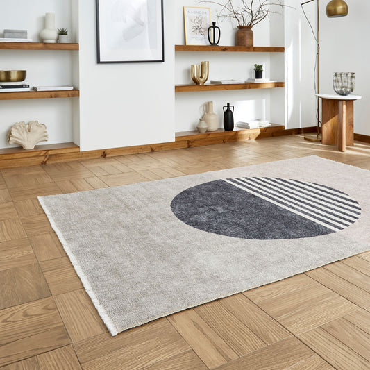 Whisper H1067 Beige/Green Rug alternate image