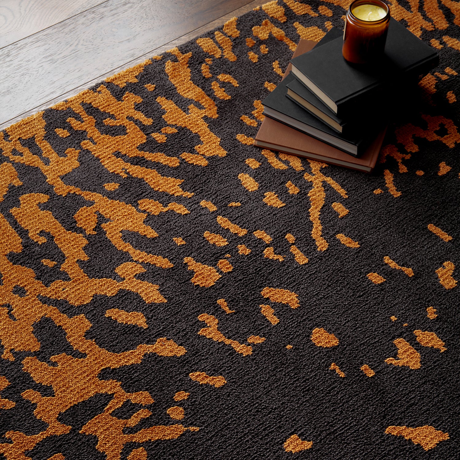 Wilder Splash Charcoal Rug - Love-Rugs