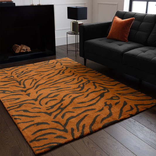 Wilder Tiger Spice Rug - Love-Rugs alternate image