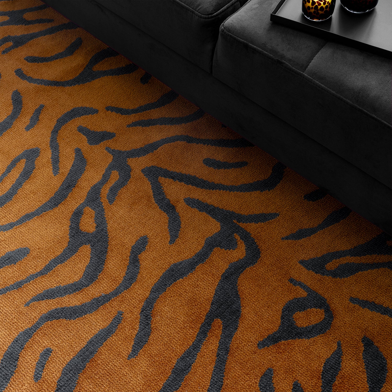 Wilder Tiger Spice Rug - Love-Rugs