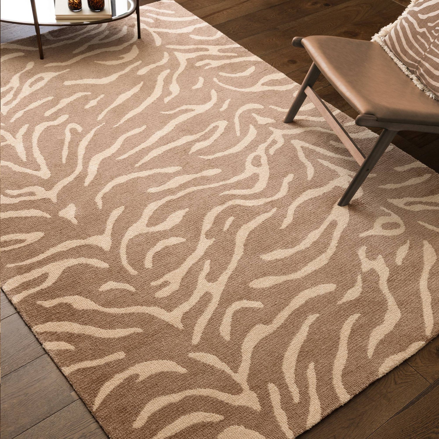 Wilder Tiger Taupe Rug - Love-Rugs