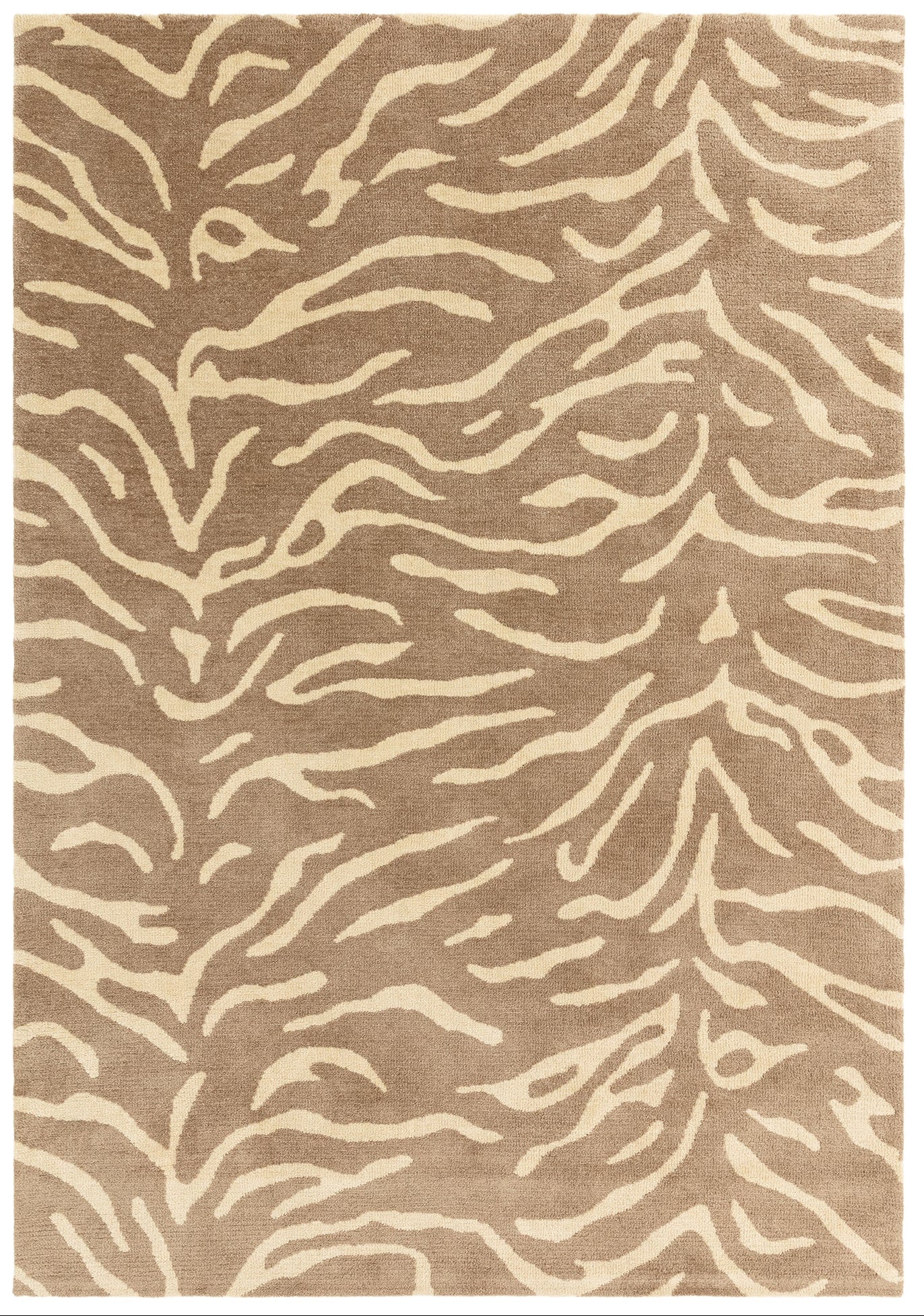 Wilder Tiger Taupe Rug - Love-Rugs
