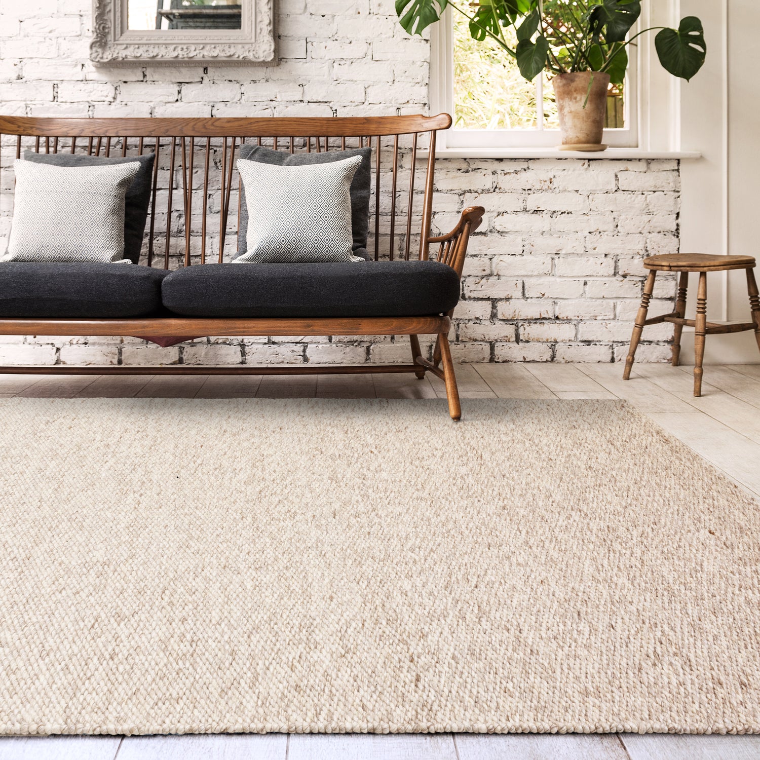 Zander Oyster Rug - Love-Rugs