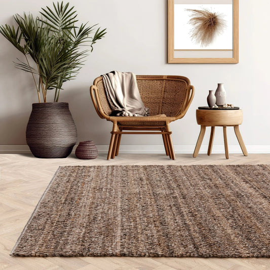 Abbus Brown Rug - Love - Rugs alternate image