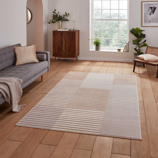 Apollo 2681 Bronze/Grey Rug - Love-Rugs
