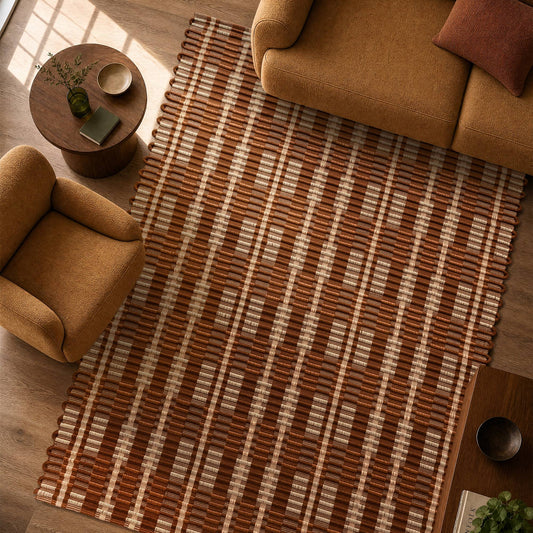 Arden Burgundy Rug alternate image
