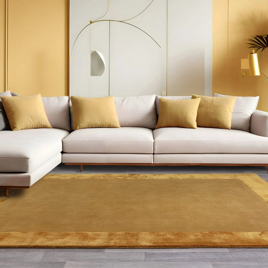 Ascot Gold Rug - Love - Rugs alternate image