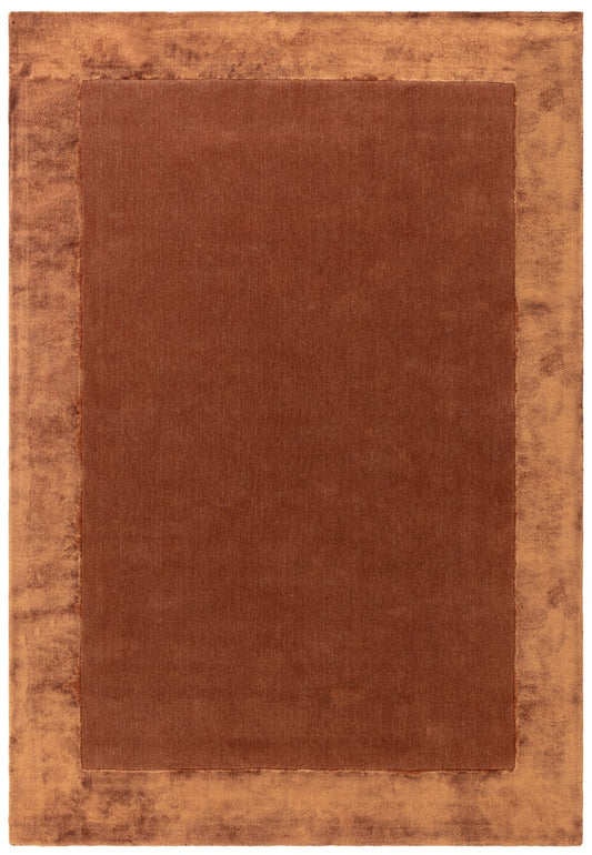 Ascot Rust Rug - Love-Rugs