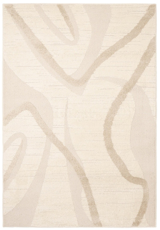Ava Wave Cream Rug - Love-Rugs