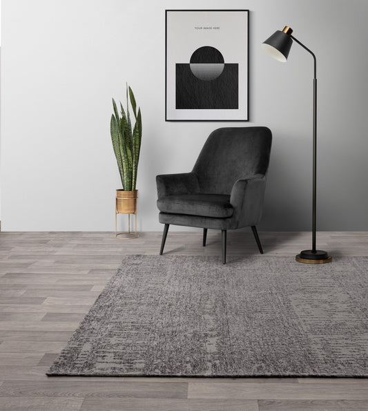 Beau Carbon Rug - Love-Rugs