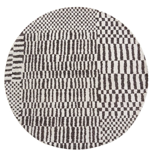 Louis De Poortere Berber Structures Caidal 9651 Round Rug