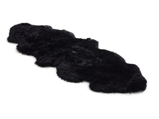 Bowron Sheepskins Longwool Black Sheepskin Rug alternate image