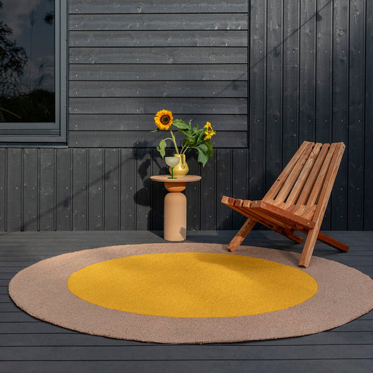 Brink & Campman Habitat Festival Yellow Outdoor 496306 Rug - Love-Rugs alternate image